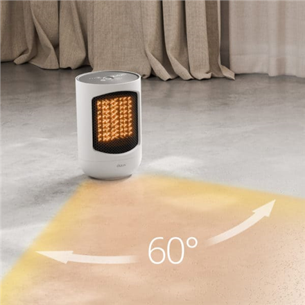 Duux Zone Personal Ceramic Heater | Ceramic Heater | 600/900/1500 W | White | IP21 - Image 3