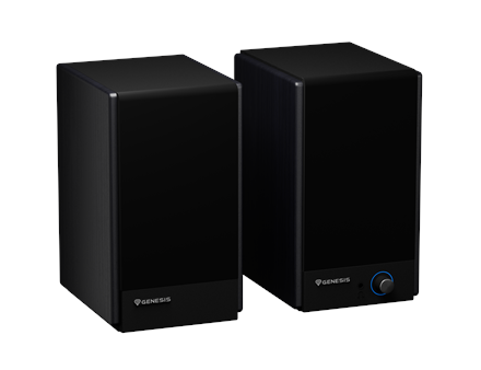 Genesis Arsen 502BT 2.0 Speakers, Black