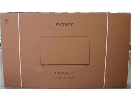 SALE OUT. Sony K75XR35M2 Bravia 7 75" (189cm) 4K Ultra HD Smart Google Mini LED TV | SALE OUT. Sony | TV | K-75XR35M2 Bravia 3 II | 75 | Smart TV | Google TV | UHD | Black | DAMAGED PACKAGING