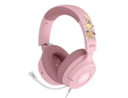 Razer Gaming Headset | Kraken V4 X | Wired | On-ear | Microphone | Pikachu & Eevee Edition