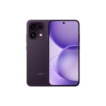 OPPO Reno16 F 5G (CPH2859) | Purple Black | 6.57 " | AMOLED | 2372 x 1080 pixels | Mediatek | Dimensity 7300 Energy | Internal RAM 8 GB | 256 GB | Dual SIM | 5G | Main camera resolution 50+50+8 MP | Secondary camera resolution 50 MP | Android | 16