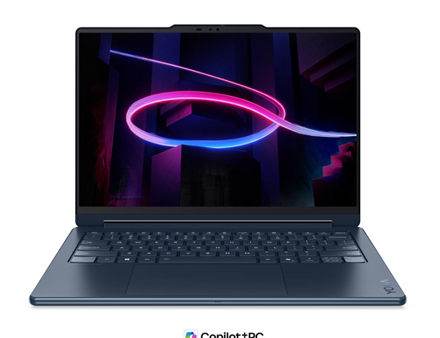 Lenovo Yoga 9 2-in-1 14IPH11 Intel | Cosmic Blue | 14 " | OLED | Touchscreen | 2.8K WQXGA+ | 2880 x 1800 pixels | Intel Core Ultra 7 | 355 | 32 GB | Soldered LPDDR5X | Solid-state drive capacity 1000 GB | Intel Graphics | Windows 11 Home | 802.11be | Bluetooth version 5.4 | Keyboard language Nordic | Keyboard backlit | Warranty 24 month(s) | Battery warranty 12 month(s)