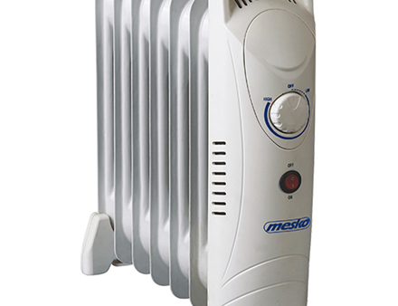 Mesko | MS 7804 | Oil Filled Radiator | 700 W | Number of power levels 1 | White