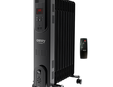 Camry | Heater | CR 7810 | Oil Filled Radiator | 2000 W | Number of power levels 3 | Black