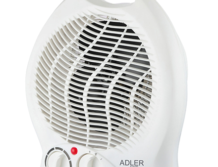 Adler | Heater | AD 7728 | Fan Heater | 2000 W | Number of power levels 2 | White