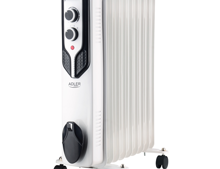Adler | Oil-Filled Radiator | AD 7816 | Oil Filled Radiator | 2000 W | Number of power levels 3 | White