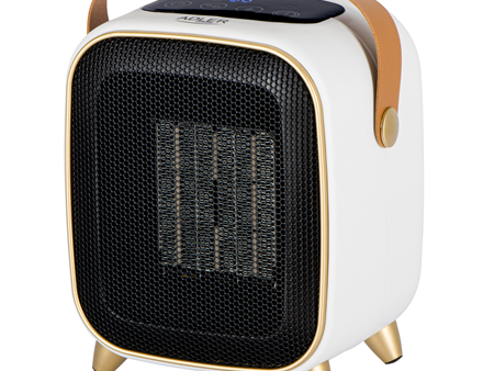 Adler AD 7762 Ceramic Fan Heater with LED Display, Cool Air Fan