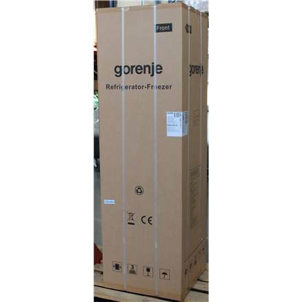 SALE OUT. Gorenje NRK418ECS4 Refrigerator, E, Free standing, Combi, Height 182.4 cm, Net Fridge 171 L, Net Freezer 85 L, Grey | SALE OUT. | SALE OUT. Gorenje Refrigerator | NRK418ECS4 | Energy efficiency class E | Free standing | Combi | Height 182.4 cm | No Frost system | Fridge net capacity 171 L | Freezer net capacity 85 L | 37 dB | Grey | DAMAGED PACKAGING