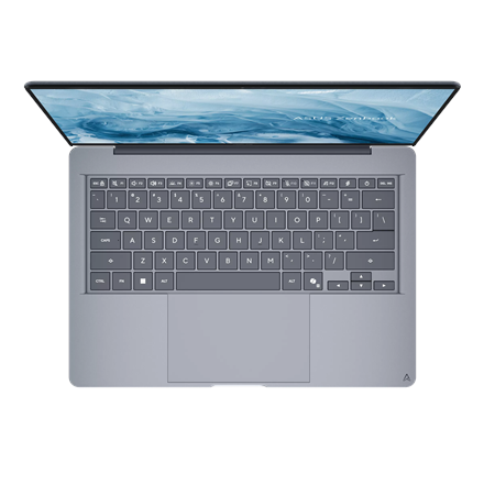 Asus Zenbook 14 UX3480QA-U1151X | Arctic Blue | 14 " | OLED | WUXGA | 1920 x 1200 pixels | 60 Hz | Snapdragon X | X1 26 100 | 16 GB | LPDDR5X | Solid-state drive capacity 512 GB | Qualcomm Adreno GPU | Windows 11 Pro | 802.11ax | Bluetooth version 5.3 | Keyboard language US international | Keyboard backlit | Warranty 24 month(s) | Battery warranty 12 month(s) - Image 2