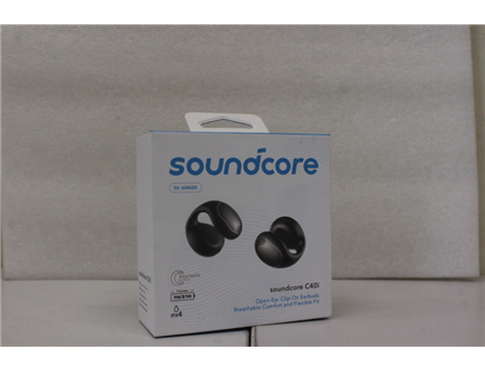 SALE OUT. Anker Soundcore C40i Flexible and Comfortable Clip-On Earbuds, Black | SALE OUT. Anker Soundcore Flexible and Comfortable Clip-On Earbuds | C40i | DEMO