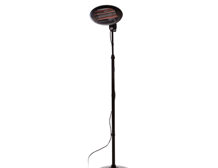 SUNRED | Heater | SMQ2000A, Elekra Quartz Standing | Infrared | 2000 W | Black | IP34