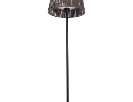 SUNRED | Heater | ARTIX M-SO BROWN, Corda Bright Standing | Infrared | 2100 W | Brown | IP44