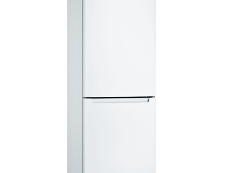 Bosch | Serie 2 Refrigerator | KGN33NWEB | Energy efficiency class E | Free standing | Combi | Height 176 cm | No Frost system | Fridge net capacity 193 L | Freezer net capacity 89 L | 42 dB | White