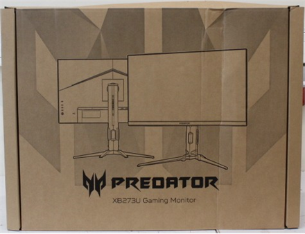 SALE OUT. Acer Predator XB27QX Ergo 69cm 27'' QHD ZeroFrame IPS 210Hz FC 16:9 1ms/0.5ms(GTG, Min.) 400nits 2xHDMI(2.1) DP MM Audio Out Acer | SALE OUT. | Acer | Predator XB27QX Ergo | 27 " | IPS | QHD | 16:9 | 210 Hz | 0.5 ms | 2560 x 1440 pixels | 350 cd/m² | HDMI ports quantity 2 | Black | Warranty 24 month(s) | DAMAGED PACKAGING