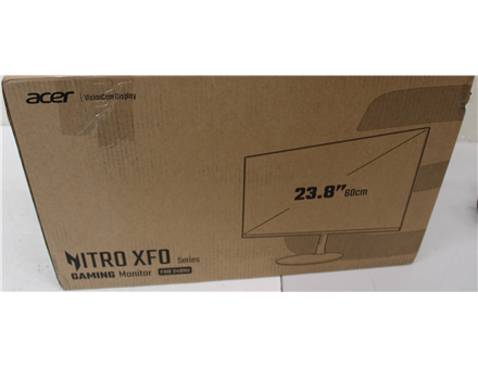 SALE OUT. Acer Nitro XF240Y 69cm 23.8'' FHD IPS 240Hz Zero Frame FC 16:9 1ms/0.5ms(GTG, Min.) 250nits 2xHDMI(2.0) DP(1.4) MM HDR10 FreeSync | SALE OUT. | Acer | Nitro XF240Y | 24 " | IPS | FHD | 16:9 | 240 Hz | 0.5/1 ms | 1920 x 1080 pixels | 250 cd/m² | HDMI ports quantity 2 | Black | Warranty 24 month(s) | DAMAGED PACKAGING, DEMO