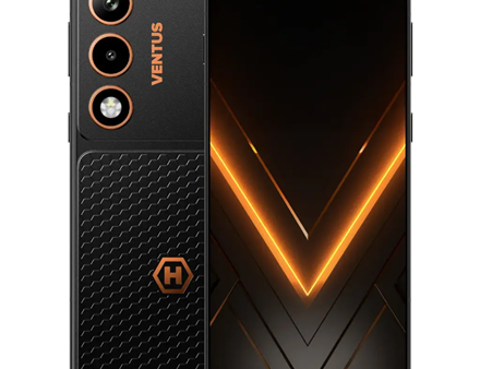 Hammer Ventus 5G | Smartphone | Black | 6.77 " | AMOLED | 2392 x 1080 pixels | MediaTek | Dimensity 7100 | Internal RAM 8 GB | 256 GB | Dual SIM | 3G | 4G | 5G | Main camera resolution 108 MP | Android | Secondary camera resolution 32 MP | 16 | 5000 mAh