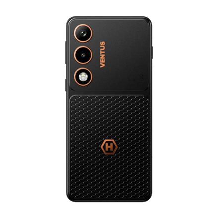 Hammer Ventus 5G | Smartphone | Black | 6.77 " | AMOLED | 2392 x 1080 pixels | MediaTek | Dimensity 7100 | Internal RAM 8 GB | 256 GB | Dual SIM | 3G | 4G | 5G | Main camera resolution 108 MP | Android | Secondary camera resolution 32 MP | 16 | 5000 mAh - Image 3