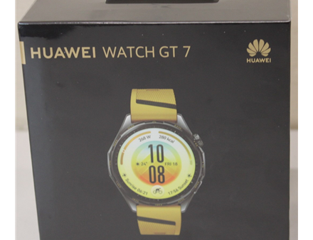 SALE OUT. HUAWEI WATCH GT 7 46mm, Yellow, Atum-B39FY DAMAGED PACKAGING | SALE OUT. | DAMAGED PACKAGING