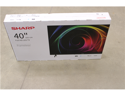 SALE OUT. Sharp 40HA1205E | 40 | FHD | Black | DAMAGED PACKAGING