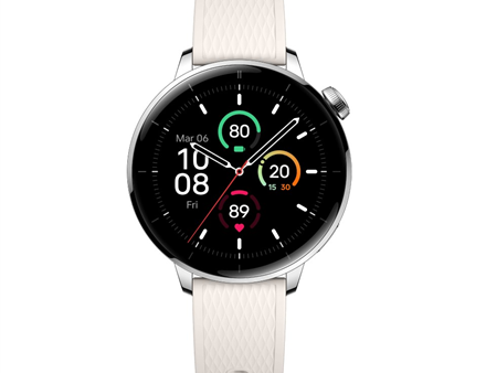OnePlus Watch 3 (43mm) | Smart watch | GPS (satellite) | AMOLED | 1.32" | Silver Steel