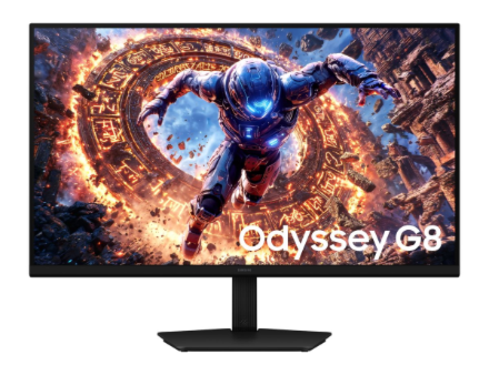 Samsung LS32HG802ESXEN 32" Odyssey OLED G8 S32HG802 Monitor, 4K UHD 3840x2160/16:9/250cd/m2/0.03ms/240Hz/HDMI,USB,DP | Samsung