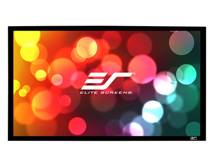 Elite Screens | SableFrame Series | ER100WH1 | Diagonal 100 " | 16:9 | Viewable screen width (W) 221 cm | Black