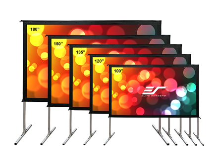 Elite Screens | Yard Master 2 Mobile Outdoor screen WV-Dual | OMS120H2-DUAL | Diagonal 120 " | 16:9 | Viewable screen width (W) 266 cm