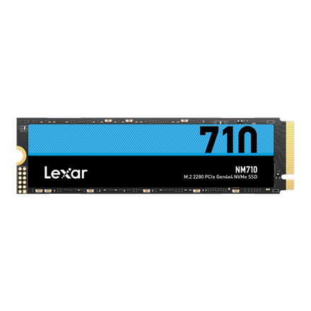 Lexar | M.2 NVMe SSD | NM710 | 1000 GB | SSD form factor M.2 2280 | Solid-state drive interface PCIe Gen4x4 | Read speed 5000 MB/s | Write speed 4500 MB/s - Image 2