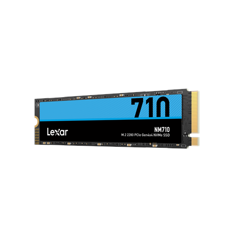 Lexar | M.2 NVMe SSD | NM710 | 1000 GB | SSD form factor M.2 2280 | Solid-state drive interface PCIe Gen4x4 | Read speed 5000 MB/s | Write speed 4500 MB/s - Image 3
