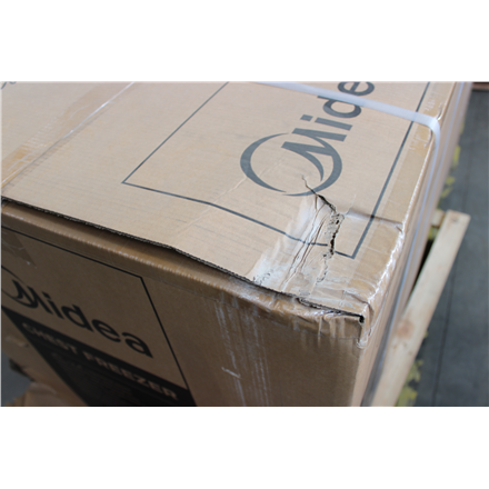 SALE OUT. Midea Freezer | MDRC564FEE01 | Energy efficiency class E | Chest | Free standing | Height 82.5 cm | Total net capacity 418 L | White | DAMAGED PACKAGING, TEMPERATURE SCREEN AND PLASTIC COVER. DENTED FRONT, LEFT AND RIGHT SIDES - Image 3
