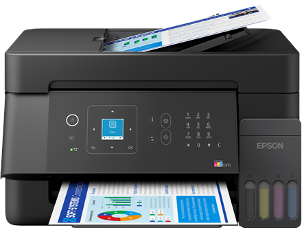 Epson EcoTank | L5390 | Inkjet | Colour | Multifuction Printer | A4 | Wi-Fi | Black