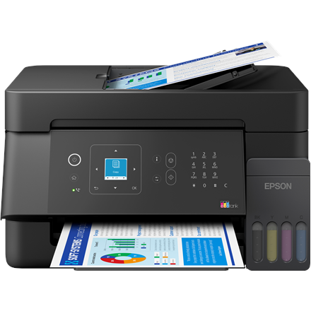 Epson EcoTank | L5390 | Inkjet | Colour | Multifuction Printer | A4 | Wi-Fi | Black - Image 2
