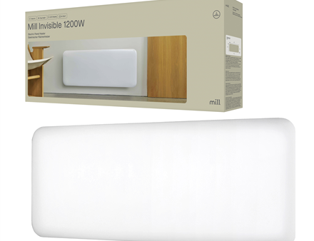 Mill | Heater | IB1200DN Steel | Panel Heater | 1200 W | Number of power levels 1 | Suitable for rooms up to 14-18 m² | White | N/A