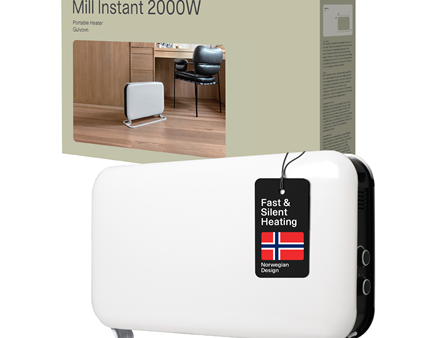 Mill | Heater | SG2000MEC | Convection Heater | 2000 W | Number of power levels 3 | Suitable for rooms up to 5-20 m² | White | N/A