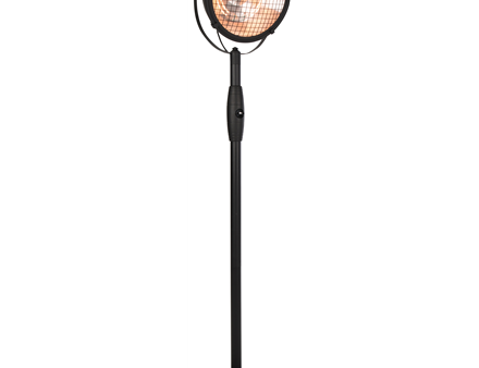 SUNRED | Heater | RSS19, Indus Bright Standing | Infrared | 2100 W | Black | IP54