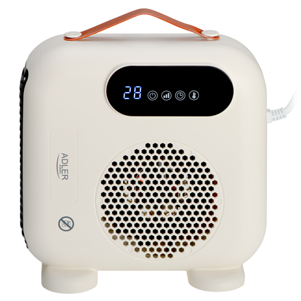 Adler LED Fan Heater with Remote Control | AD 7756 | Fan heater | 2000 W | Beige | IPX0 - Image 3