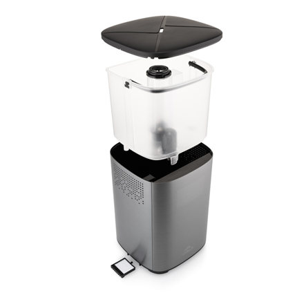 ETA Humidifier | Noble Smart 5629 90000 | 110 W | Water tank capacity 4 L | Suitable for rooms up to 50 m² | Ultrasonic | Grey | Humidification capacity 500 ml/hr - Image 3