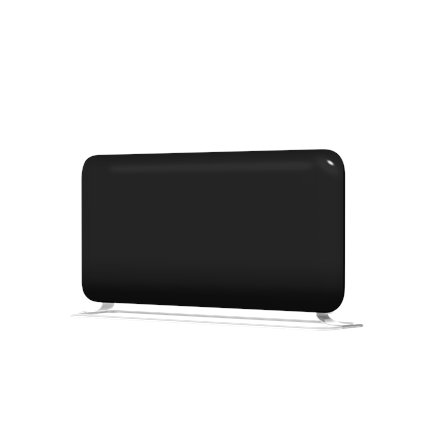 Mill Invisible Smart WiFi Panel heater G4 | PA1500WIFI4A | Panel Heater | 1500 W | Suitable for rooms up to 18-22 m² | Black | IPX4 - Image 3