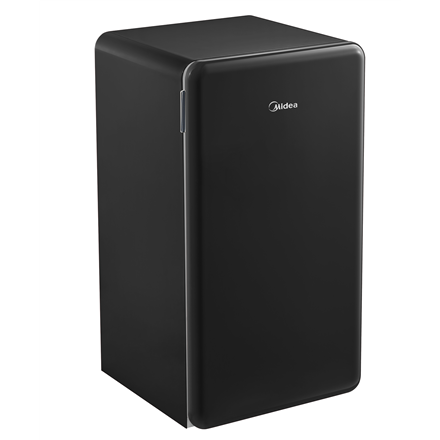 Midea Refrigerator | MDRD142SLE30 | Energy efficiency class Class E | Free standing | Height 83.5 cm | Larder | Fridge net capacity 93 L | 41 dB | Black - Image 2