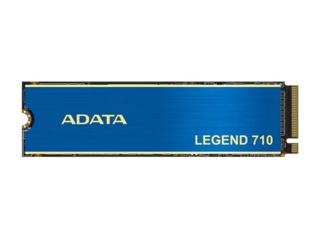 SSD ADATA LEGEND 710 1TB M.2 PCIE NVMe 3D NAND Write speed 1800 MBytes/sec Read speed 2400 MBytes/sec TBW 260 TB MTBF 1500000 hours ALEG-710-1TCS