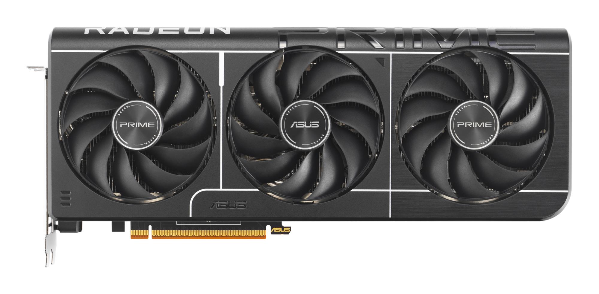 Graphics Card ASUS AMD Radeon RX 9070 XT 16 GB GDDR6 256 bit PCIE 5.0 16x Triple slot Fansink 1xHDMI 3xDisplayPort PRIME-RX9070XT-O16G - Image 2