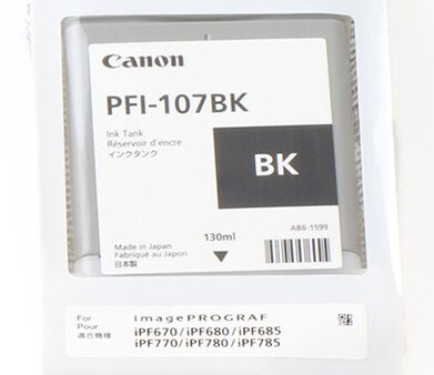 Cartridge Canon PFI-107K (6705B001) BK 130ml OEM