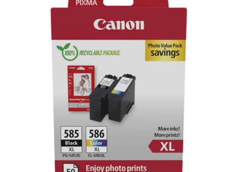 Ink Cartridge Canon PG-585XL/CL-586XL CMYK 2x 300psl Multipack OEM