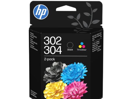 Ink Cartridge HP No.302/304 (B82L1AE) BK+CMY 120p+100p OEM