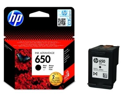Ink Cartridge HP No.650 (CZ101AE) BK 200p. OEM