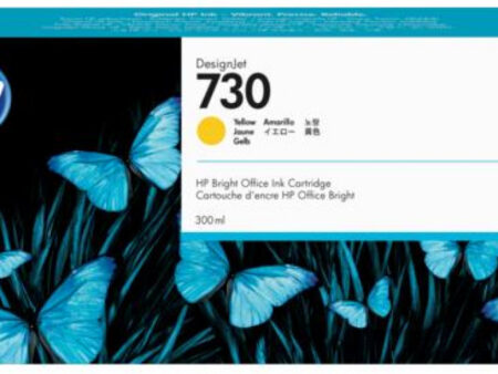 Ink Cartridge HP No.730 (P2V70A) YL 300ml OEM