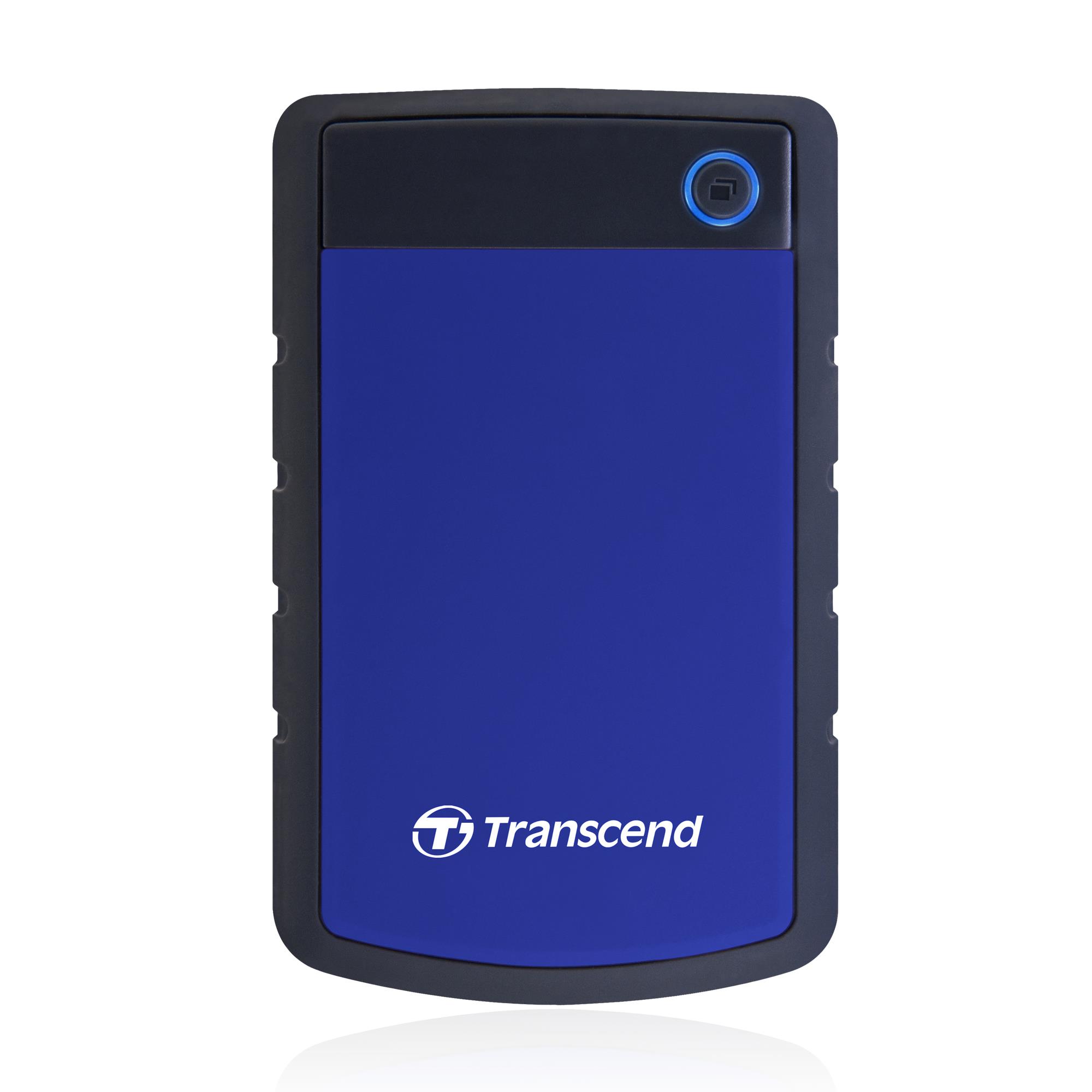 External HDD TRANSCEND StoreJet 2TB USB 3.0 Colour Blue TS2TSJ25H3B - Image 4