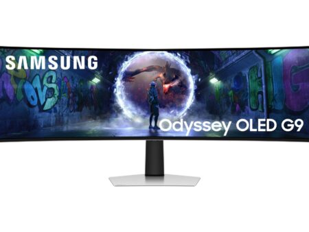 Monitor SAMSUNG Odyssey G9 G93SD 49" Gaming/Curved Panel OLED 5120x1440 32:9 240 Hz 0.03 ms Colour White LS49DG934SUXEN