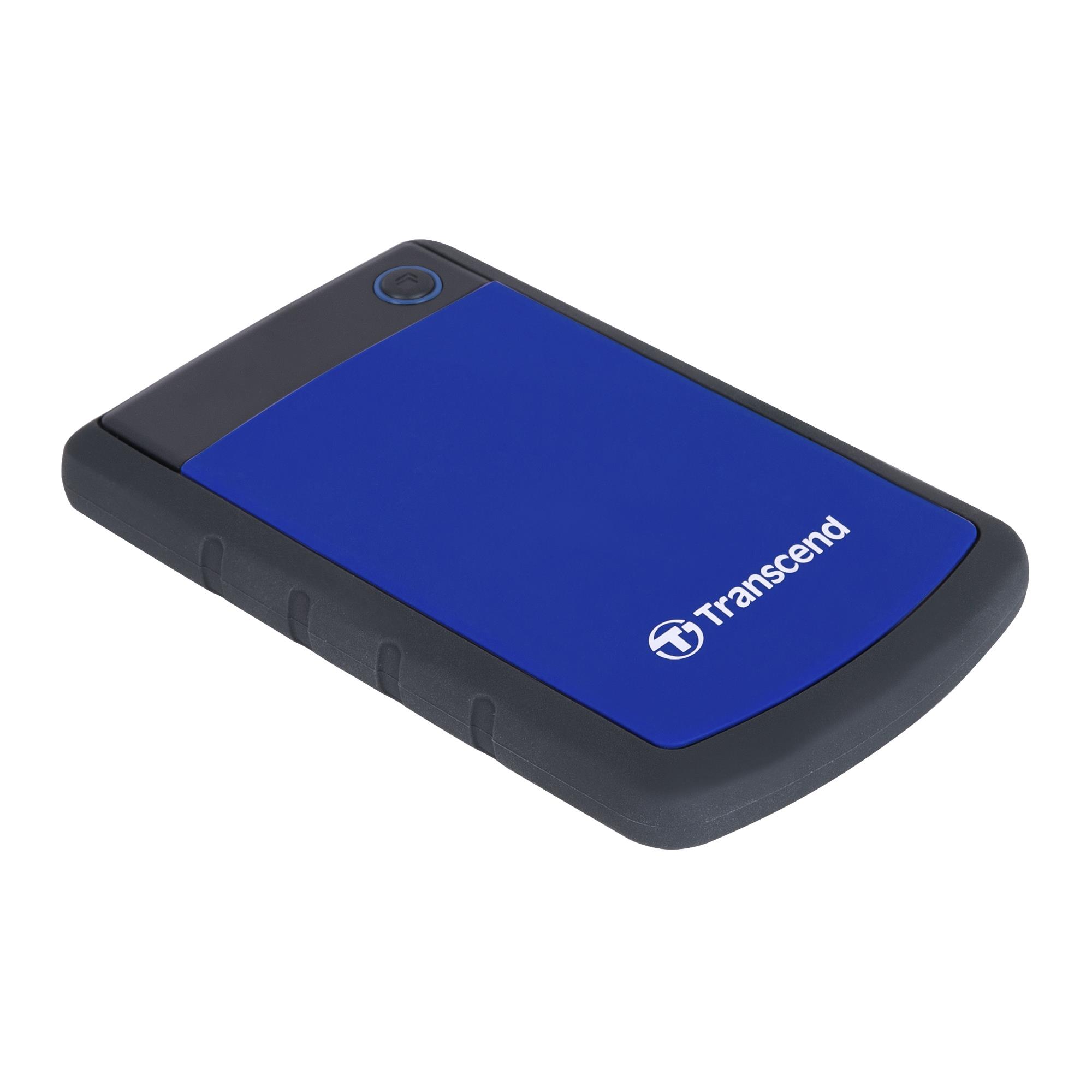 External HDD TRANSCEND StoreJet 2TB USB 3.0 Colour Blue TS2TSJ25H3B - Image 2