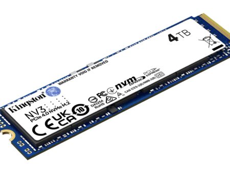 SSD KINGSTON NV3 4TB M.2 PCIE 3D NAND Write speed 5000 MBytes/sec Read speed 6000 MBytes/sec MTBF 200000 hours SNV3S/4000G